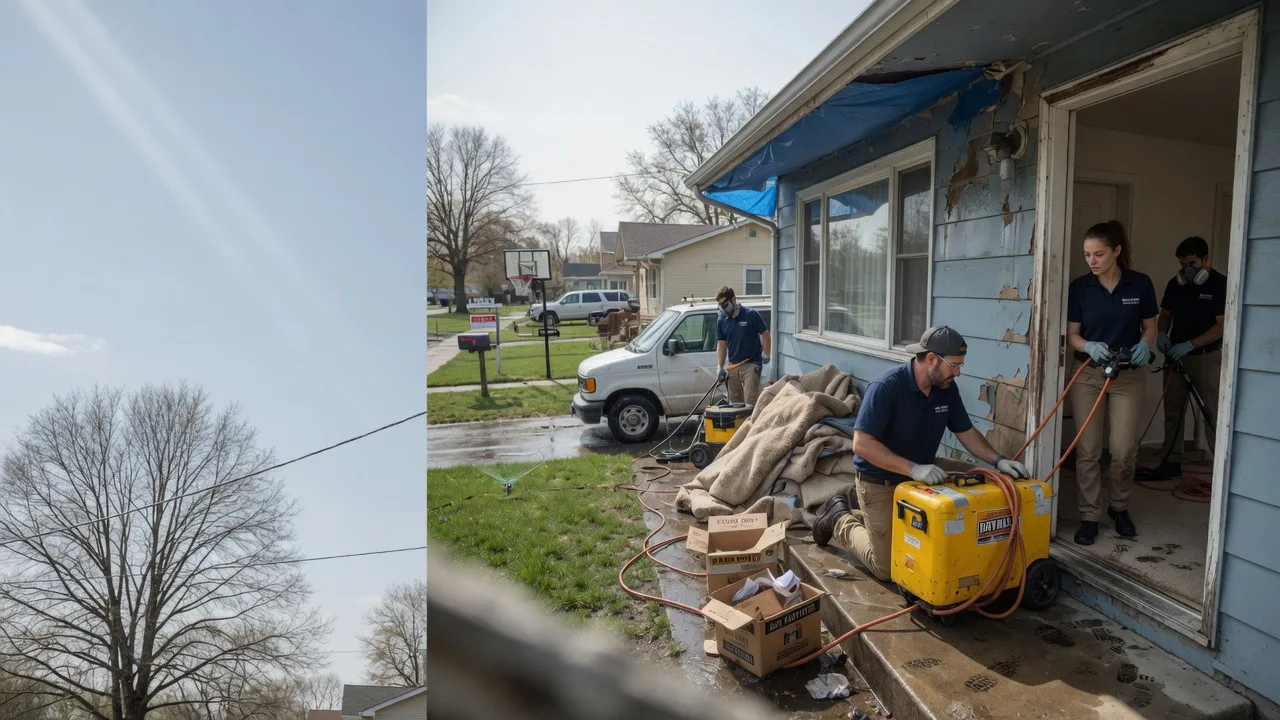 Basement Flood Cleanup in London, WV near me